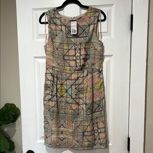 Forever 21 Tan Brown Sheath Midi Dress